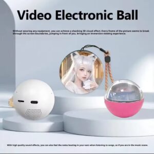 3D crystal ball digitalvideo/photo album