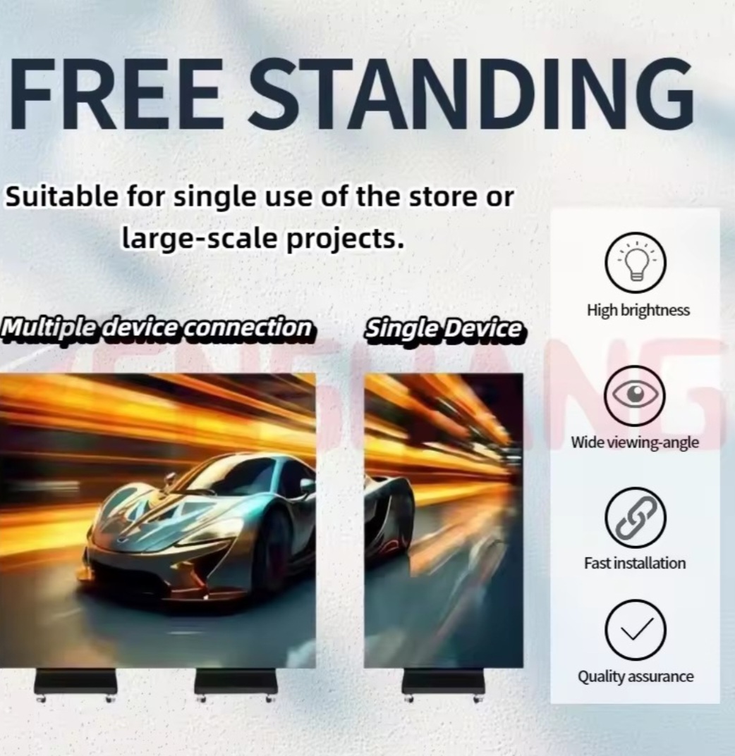 Trifold Digital LED Poster 4 Trifold Digital LED Poster - Afbeelding 4