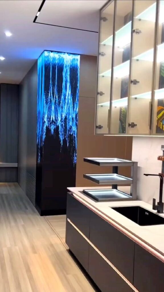 wanden en ramen ledscreen decoratie