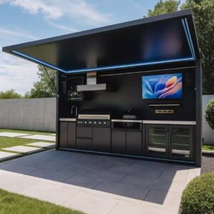 Stainless Steel Outdoor Kitchen Cabinet