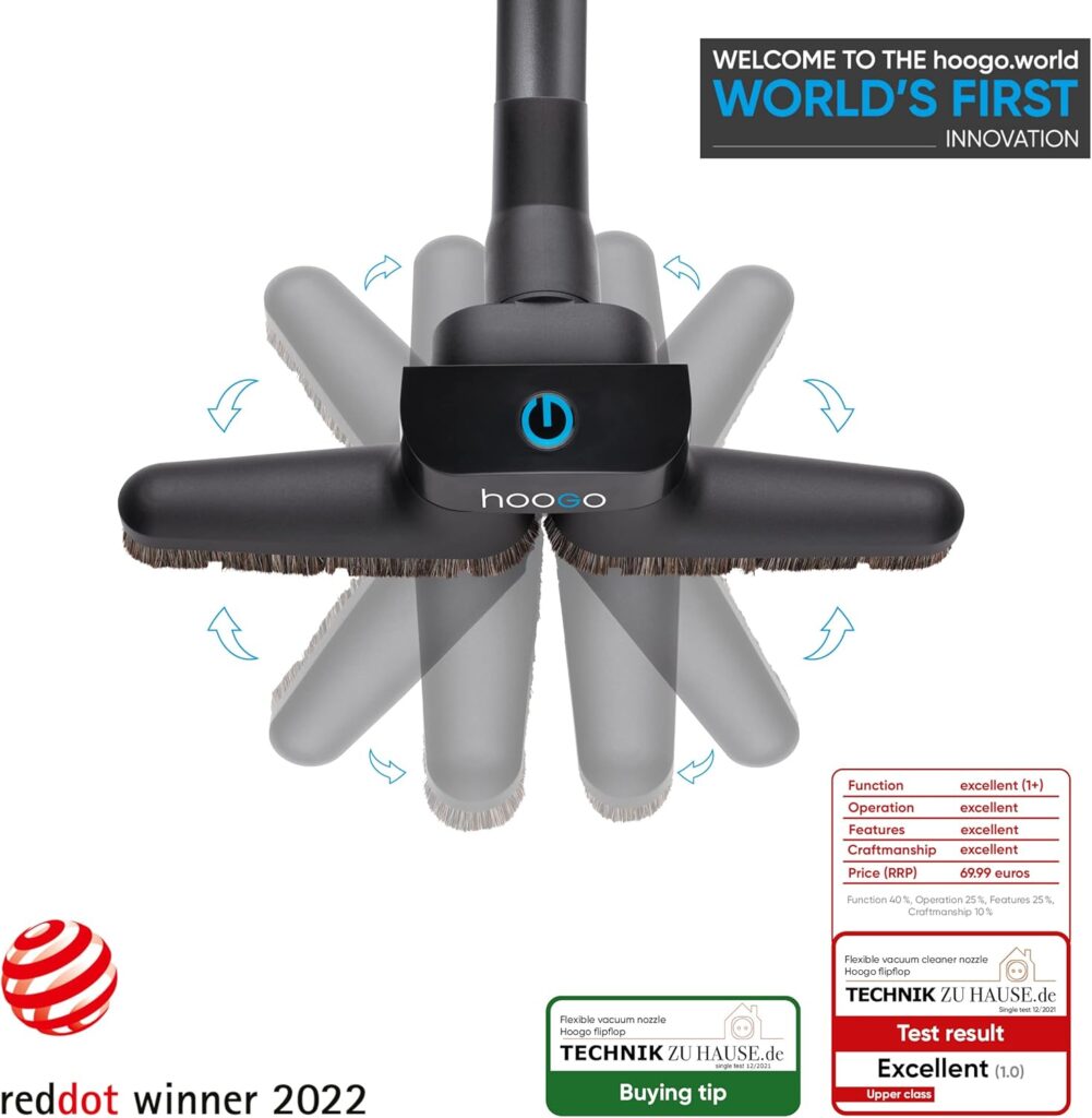 Flexible vacuum head